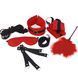BDSM-набор Art of Sex &ndash; Soft Touch BDSM Set, красный, 9 предметов SO6599 фото 3