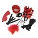 BDSM-набор Art of Sex &ndash; Soft Touch BDSM Set, красный, 9 предметов SO6599 фото 2