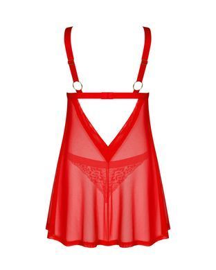 Бэби-долл Obsessive Elianes babydoll & thong M/L SX1144 фото