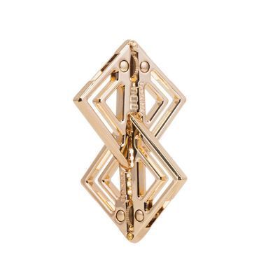 Зажимы для сосков с тяжелой подвеской LOCKINK Adjustable Nipple Clamps with Heavy Pendant - Golden SX0846 фото
