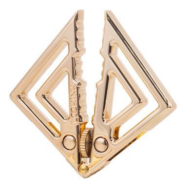 Зажимы для сосков с легкой подвеской LOCKINK Adjustable Nipple Clamps with Light Pendant - Golden SX0848 фото
