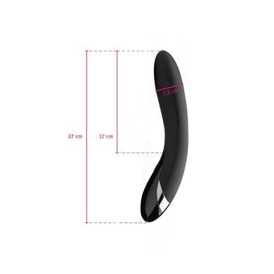Вибратор с электростимуляцией Mystim Electric Eric eStim Black, миостимулятор SO2987 фото