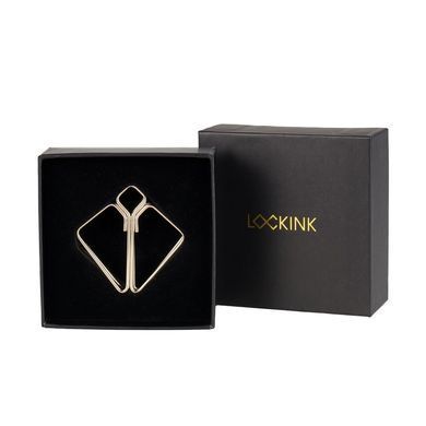 Зажимы для сосков LOCKINK Nipple Clamps - Golden SX0850 фото