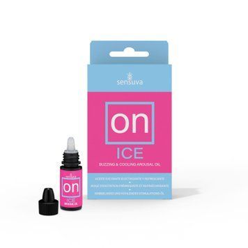Возбуждающие капли для клитора Sensuva &ndash; ON Arousal Oil for Her Ice (5 мл) охлаждающие, до 30 минут SO3167 фото