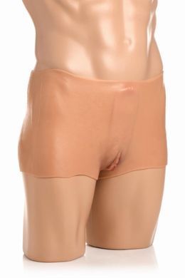 Накладна вагіна Master Series Silicone Vagina + Butt Panties - Small SX1190 фото