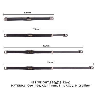 Фиксатор-распорка LOCKINK Adjustable Spreader Bar Set - Black SX0853 фото