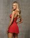 Бэби-долл Obsessive 838-BAB-3 babydoll & thong red S/M SX1119 фото 2