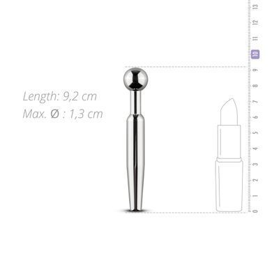 Полый уретральный стимулятор Sinner Gear Unbendable &mdash; Hollow Penis Plug, длина 7,5 см, диаметр 12 мм SO4582 фото
